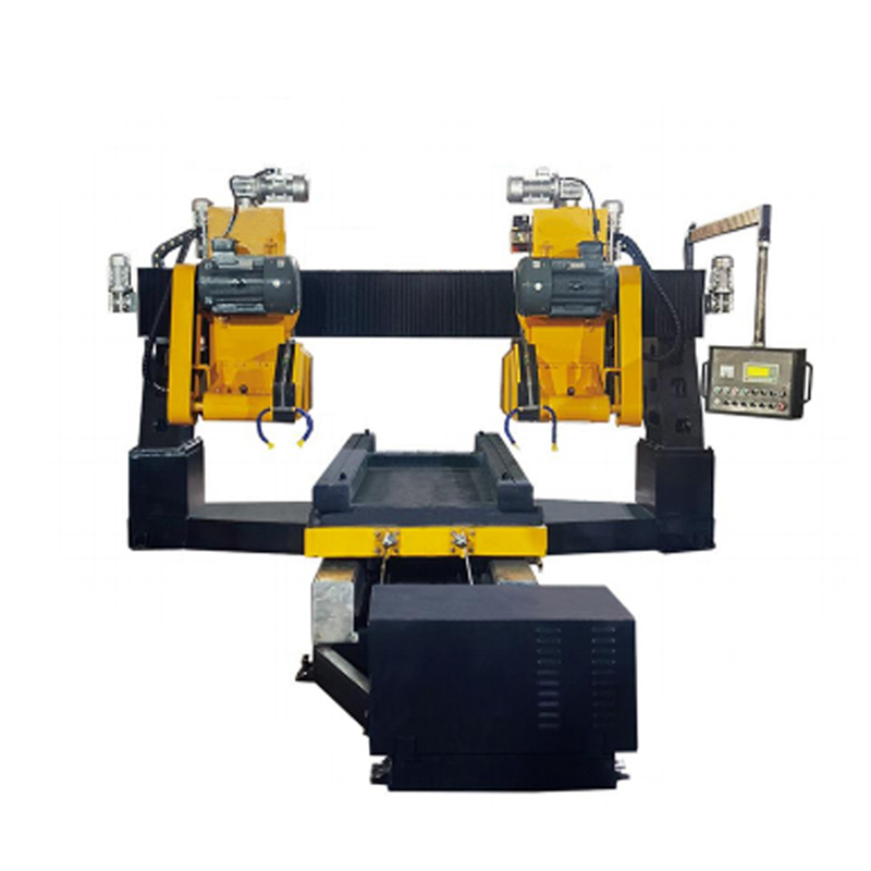 Автоматический двухпильный камнерезный станок для обработки кромок камня